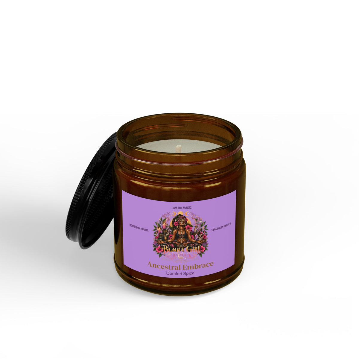 Ancestral Embrace Scented Soy Candle — Comfort Spice (4oz & 9oz)