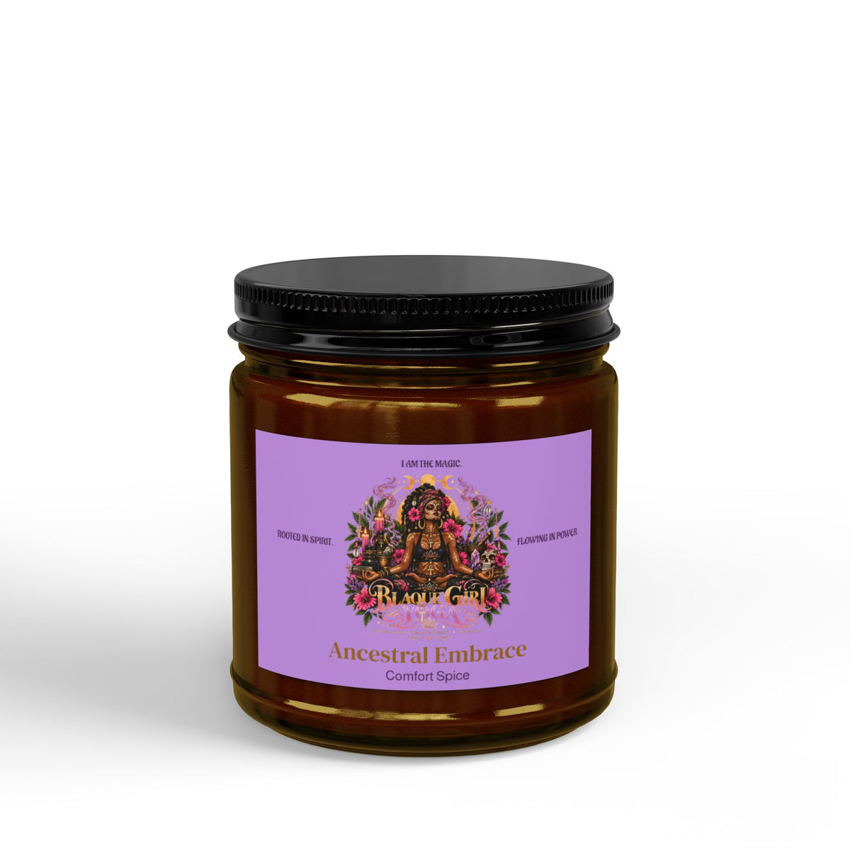 Ancestral Embrace Scented Soy Candle — Comfort Spice (4oz & 9oz)