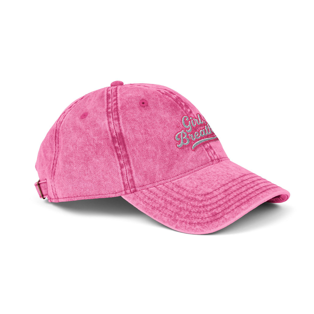Barbie Girl 'Breathe' Vintage Embroidered Cap