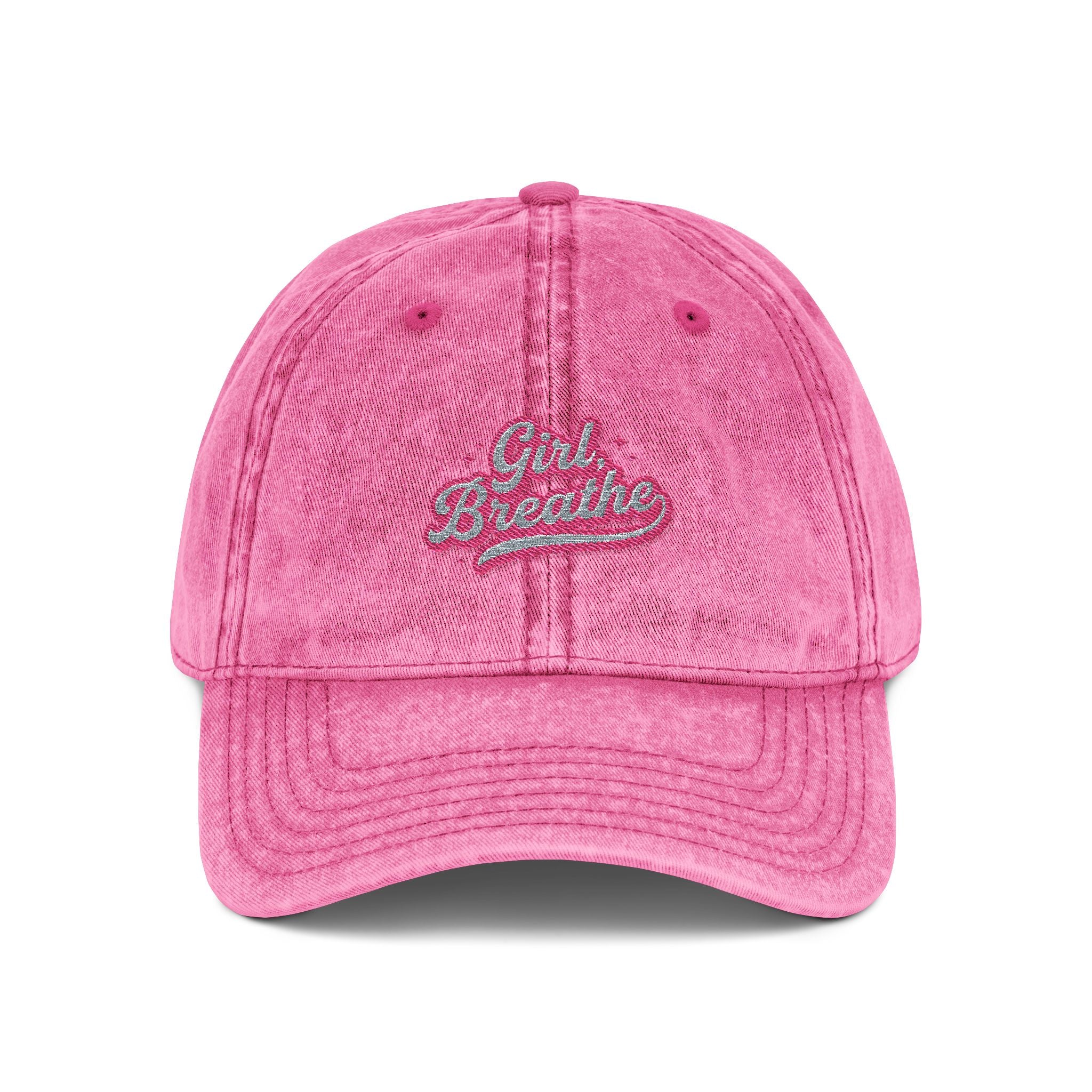 Barbie Girl 'Breathe' Vintage Embroidered Cap