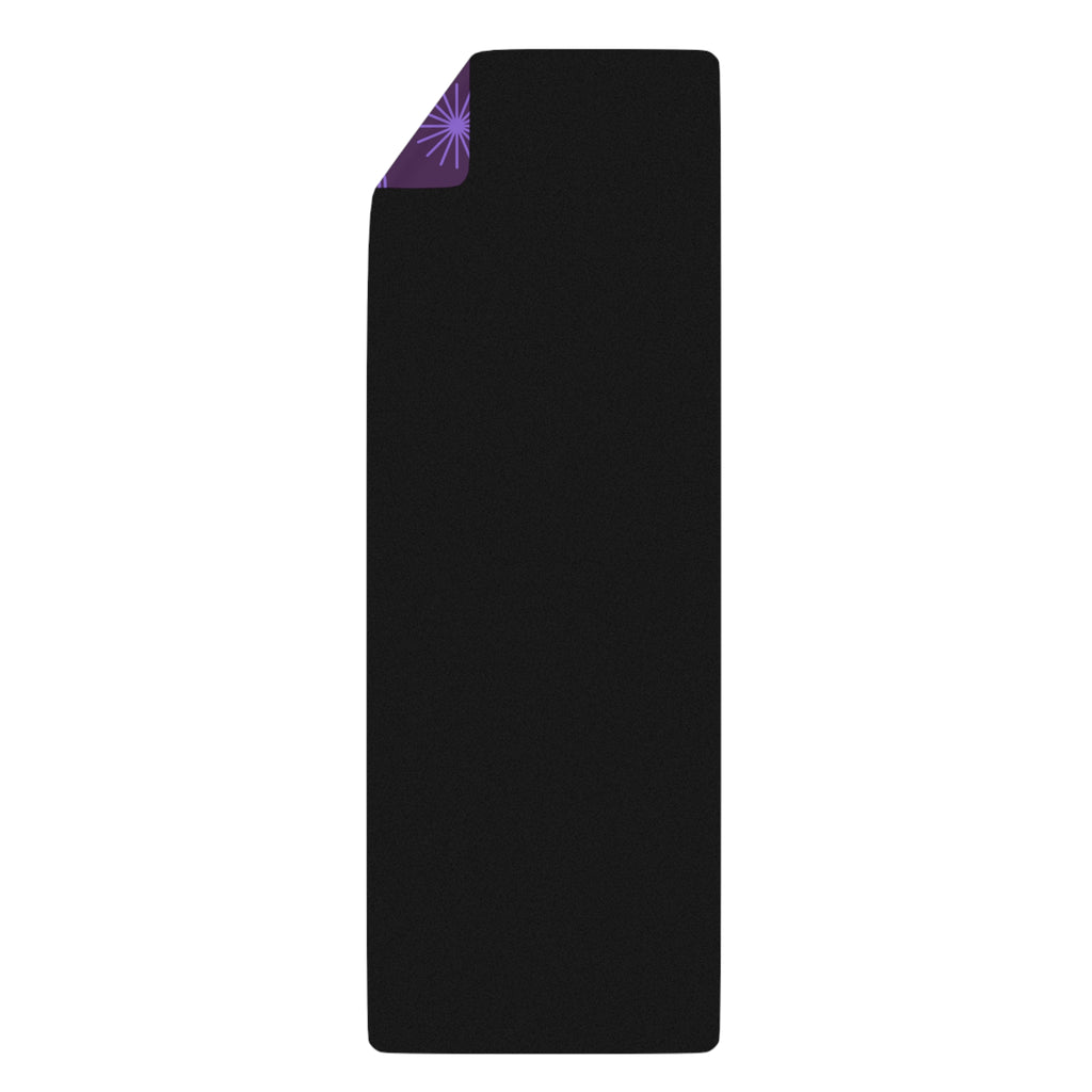 Empowered Goddess Rubber Yoga Mat — “Rooted in Spirit, Flowing in Power”