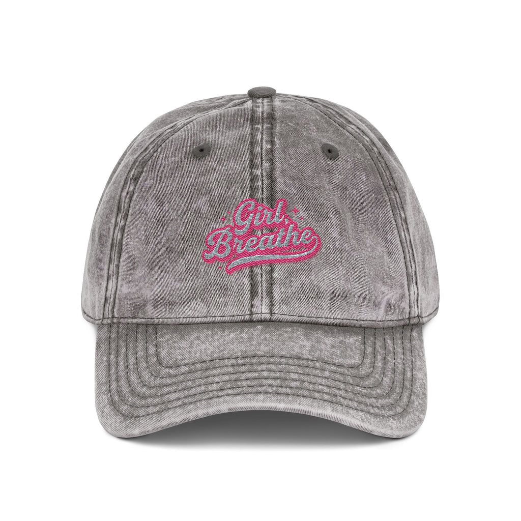 Barbie Girl 'Breathe' Vintage Embroidered Cap