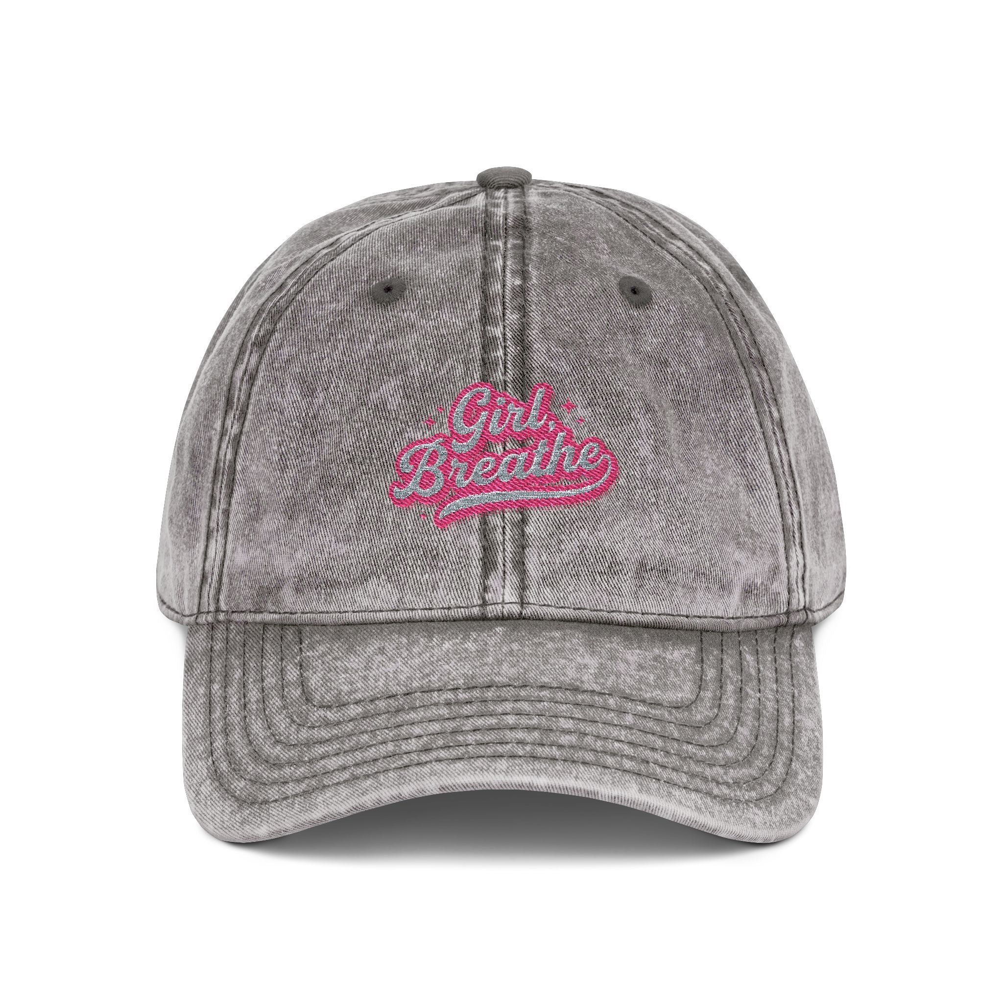 Barbie Girl 'Breathe' Vintage Embroidered Cap