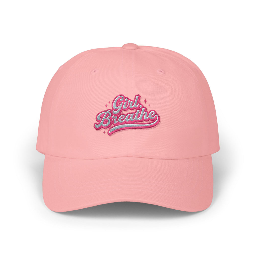 Girl, Breathe Dad Hat