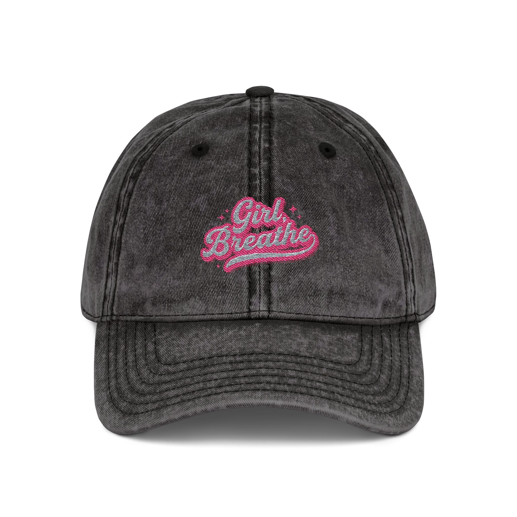 Barbie Girl 'Breathe' Vintage Embroidered Cap