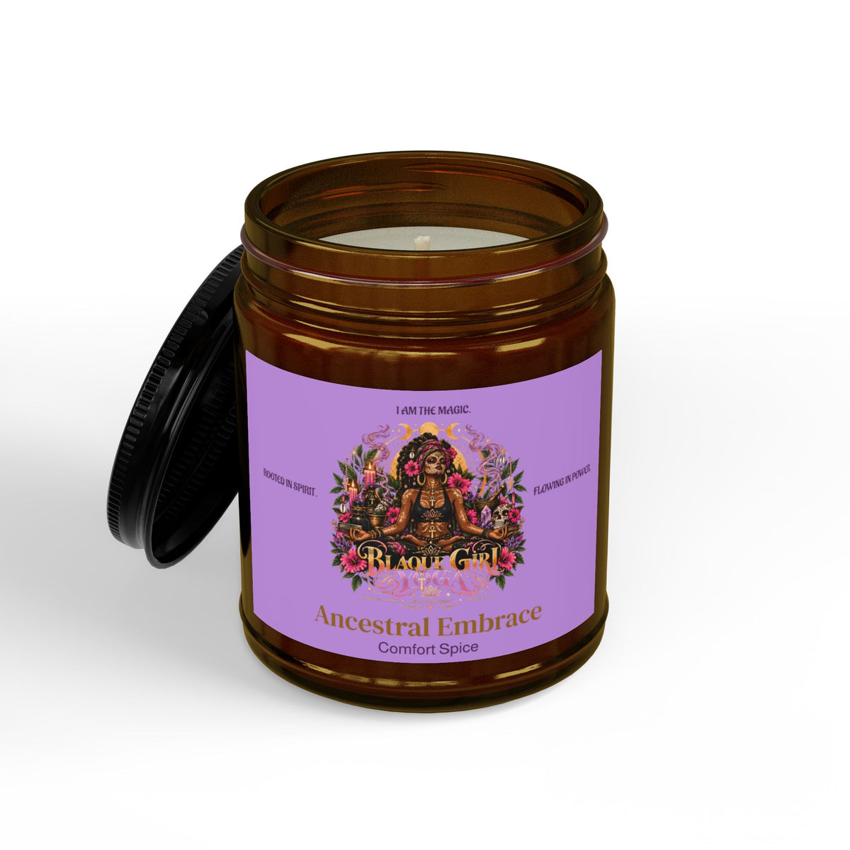 Ancestral Embrace Scented Soy Candle — Comfort Spice (4oz & 9oz)