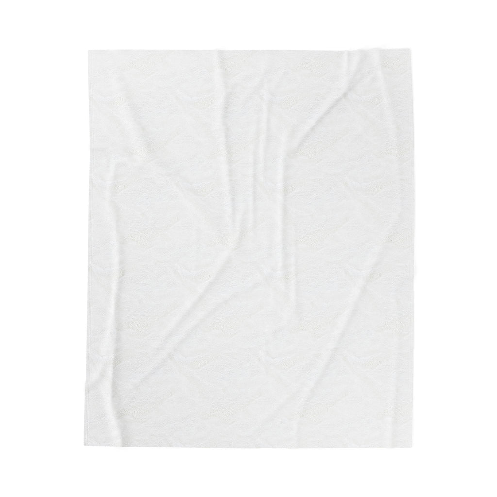 'Girl, Breathe' Meditation Throw in BGY Signature ColorsInspirational — Velveteen Plush Blanket