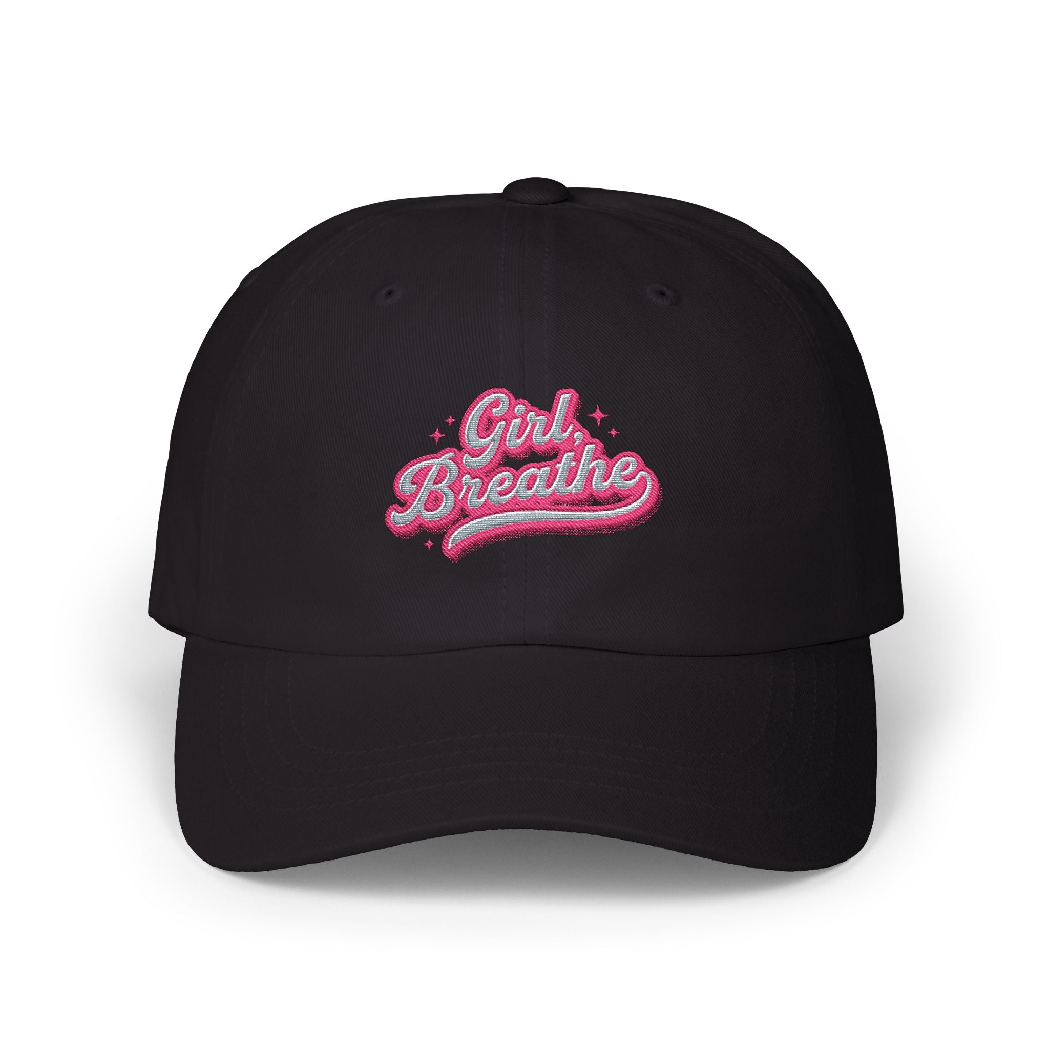 Girl, Breathe Dad Hat