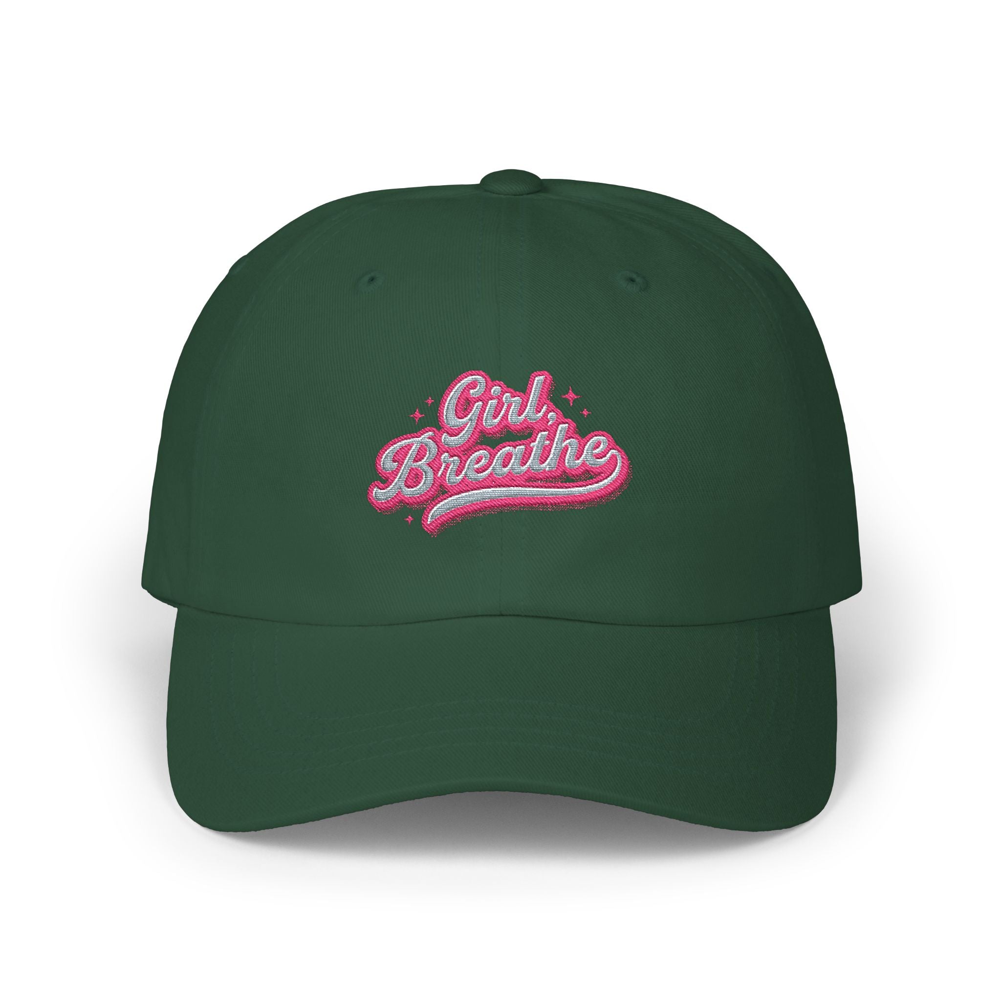Girl, Breathe Dad Hat