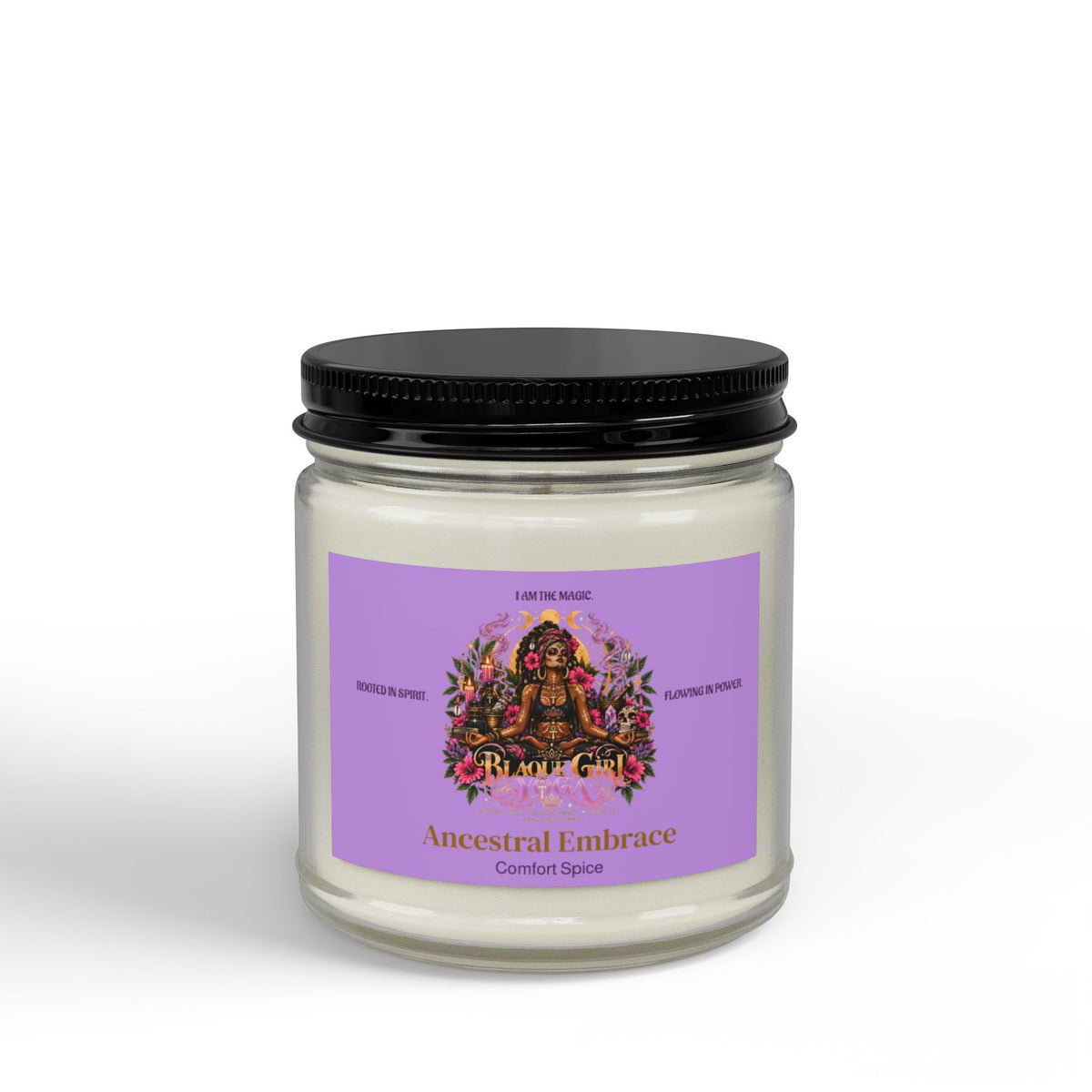Ancestral Embrace Scented Soy Candle — Comfort Spice (4oz & 9oz)