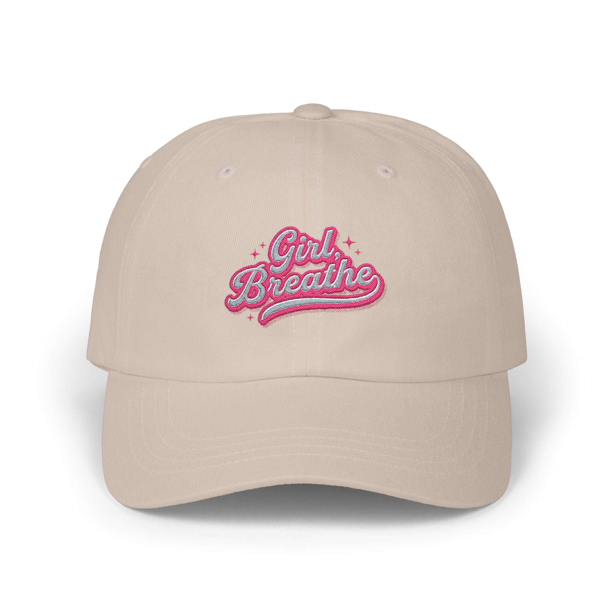 Girl, Breathe Dad Hat