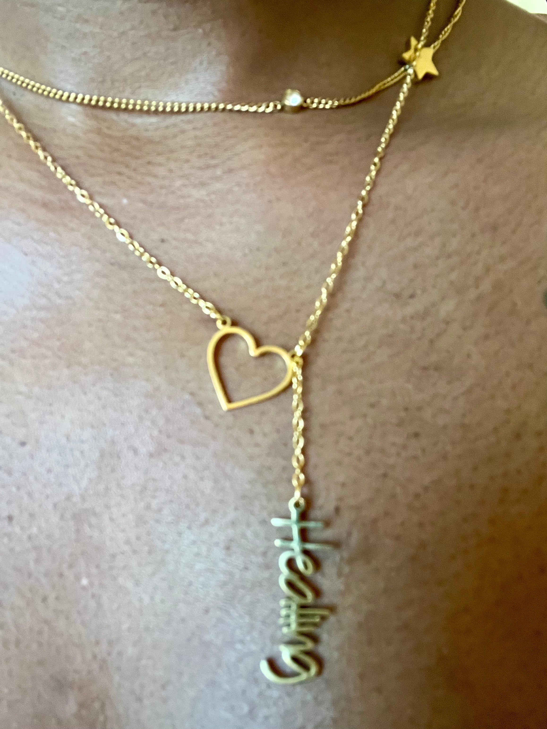 Golden Heart Healing Chain
